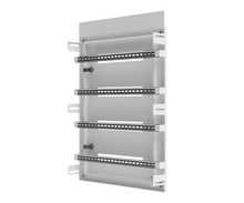 Load image into Gallery viewer, Mild Steel Powder Coated White IP3X Distribution Board Kit - SRE-800x600-4H
