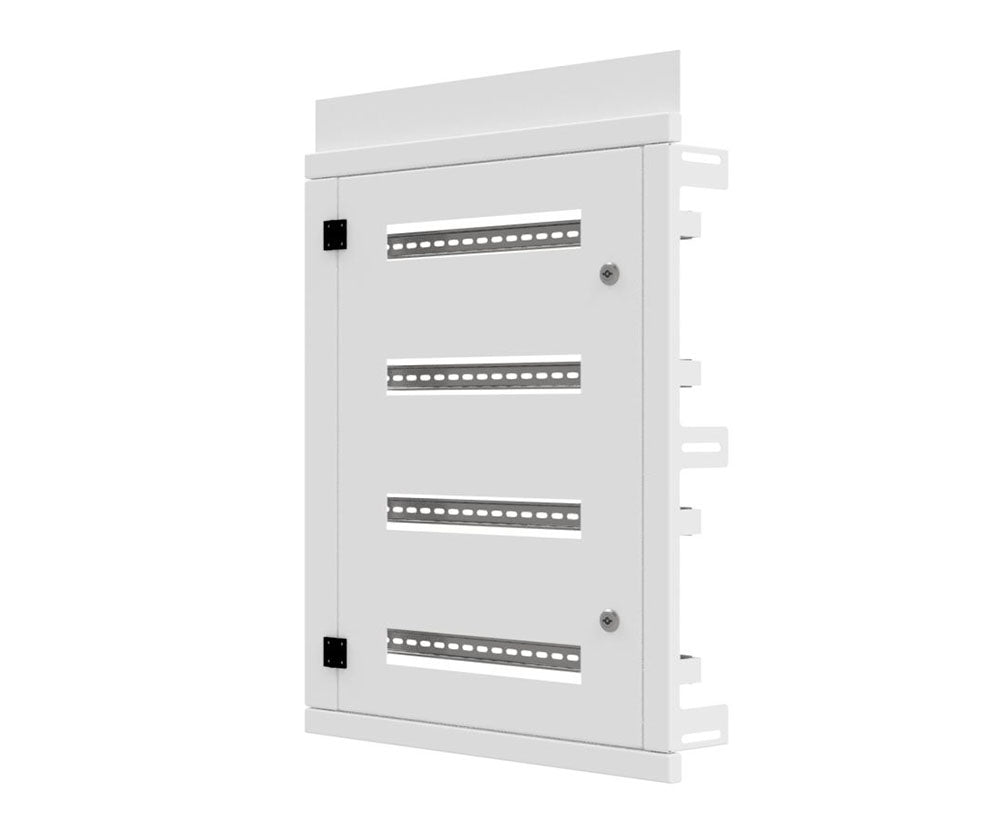 Mild Steel Powder Coated White IP3X Distribution Board Kit - SRE-800Hx600W-4H