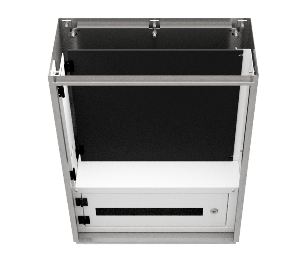 316L Stainless Steel Enclosure 900Hx650Wx300D TypeX DB Combo