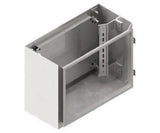 DIN Rail Bracket - 30 Deg 3mm Zinc Anneal, Powder Coated White