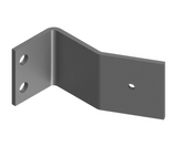 DIN Rail Bracket - 30 Deg 3mm Zinc Anneal, Powder Coated White