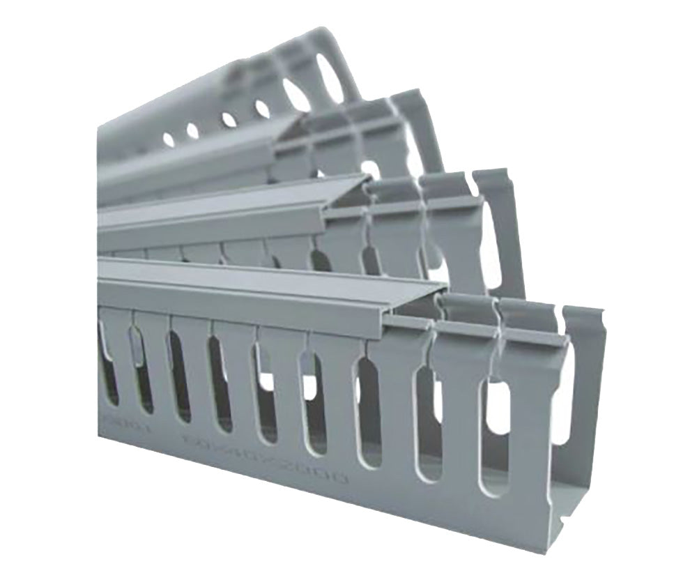 Wiring Duct Wide Slot 60H60W  - Carton Qty: 24x 2m Length