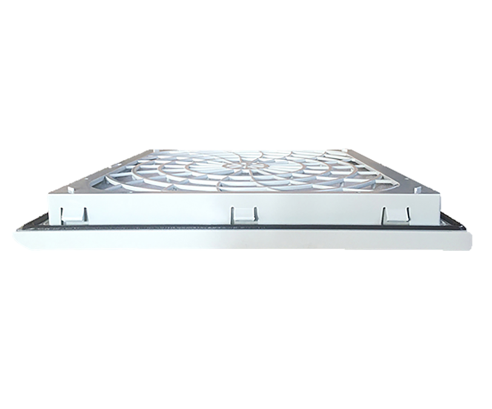 Exit Filter Only (148Hx148W, with 124Hx124W cut-out), RAL7035, IP54