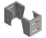 2mm Galvabond Stand (Pair) to fit any 400D enclosure, 450mm high (Made to order) - POA