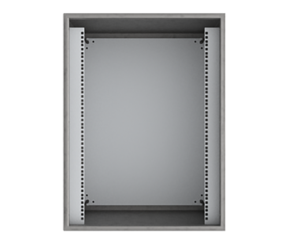 16RU 19" rack pair to fit 800Hx600W enclosure, Powder Coated