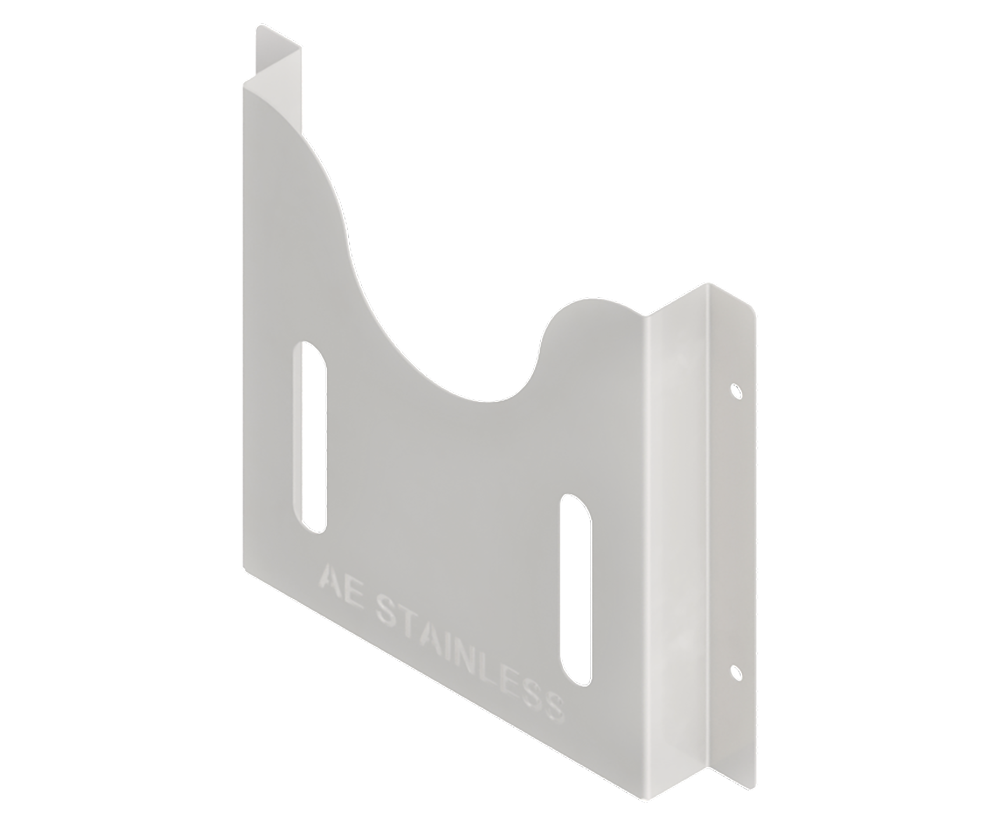 Mild Steel A5 Metal Powder Coated White Document Holder – AE Stainless ...