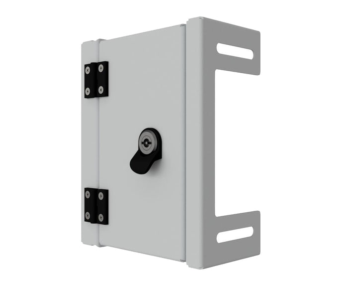 Mild Steel Escutcheon Panel / Inner Door IP2X to fit 300x200 enclosure