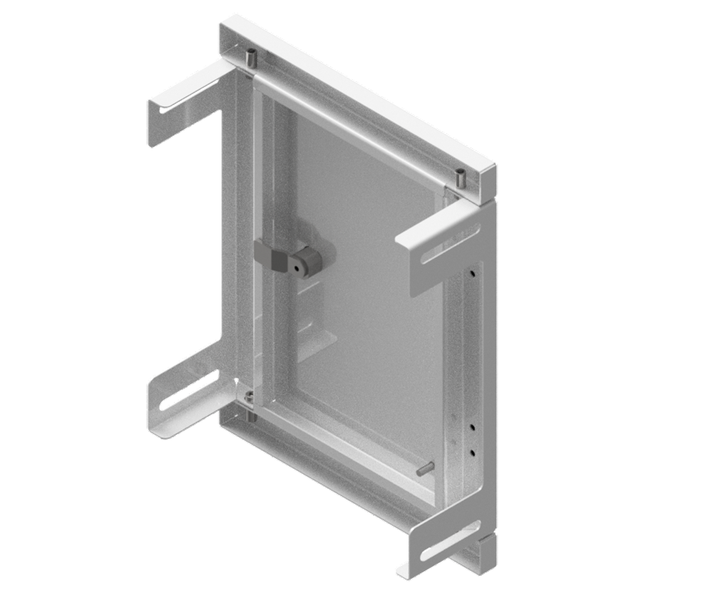 Mild Steel Escutcheon Kit Panel / Inner Door -IP3X, to fit 400Hx300W enclosure