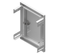 Load image into Gallery viewer, Mild Steel Escutcheon Kit Panel / Inner Door -IP3X, to fit 400x300 enclosure
