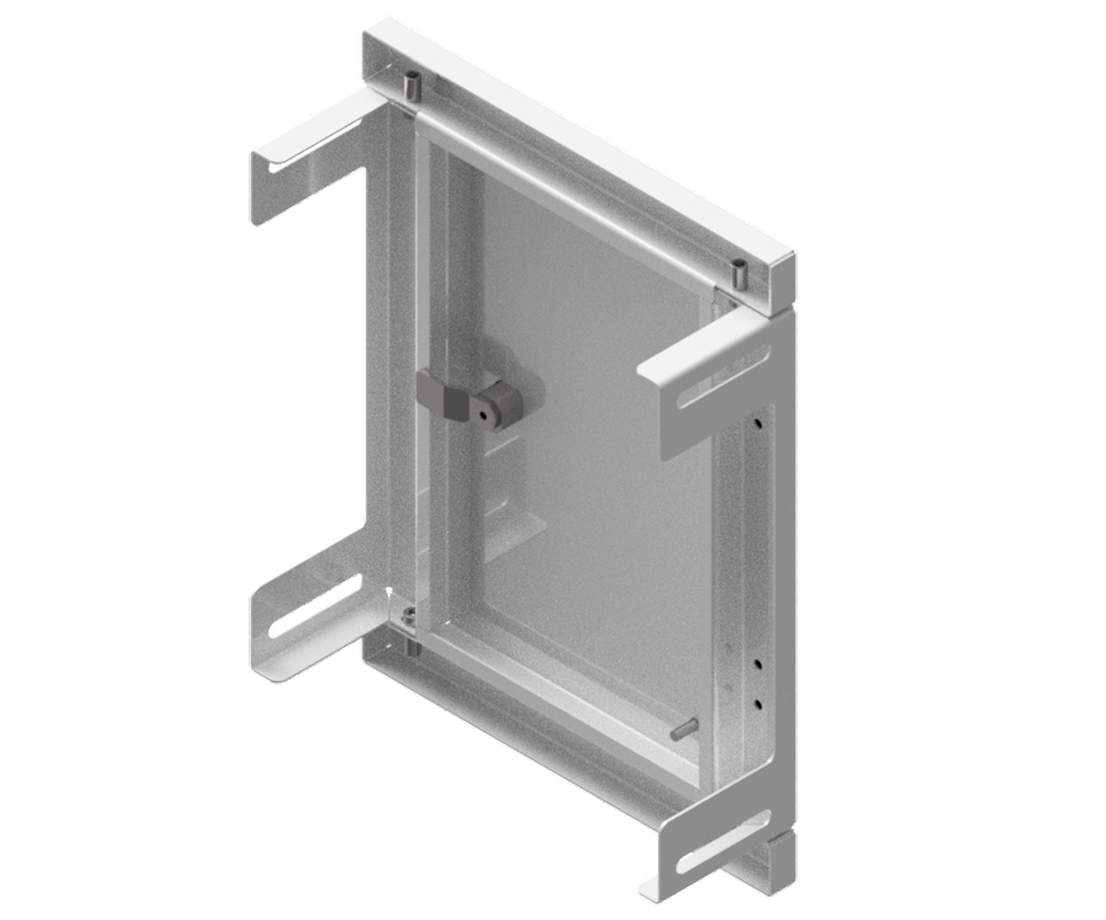 Mild Steel Escutcheon Kit Panel / Inner Door -IP3X, to fit 450Hx400W enclosure