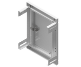 Mild Steel Escutcheon Kit Panel / Inner Door -IP3X, to fit 450Hx400W enclosure