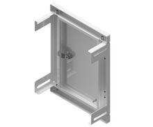 Load image into Gallery viewer, Mild Steel Escutcheon Kit Panel / Inner Door -IP3X, to fit 450x400 enclosure
