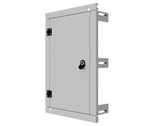 Load image into Gallery viewer, Mild Steel Escutcheon Kit Panel / Inner Door -IP3X, to fit 600x500 enclosure
