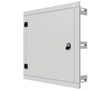 Load image into Gallery viewer, Mild Steel Escutcheon Kit Panel / Inner Door -IP3X, to fit 600x600 enclosure

