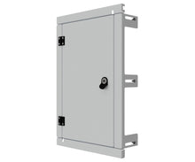 Load image into Gallery viewer, Mild Steel Escutcheon Kit Panel / Inner Door -IP3X, to fit 650x400 enclosure
