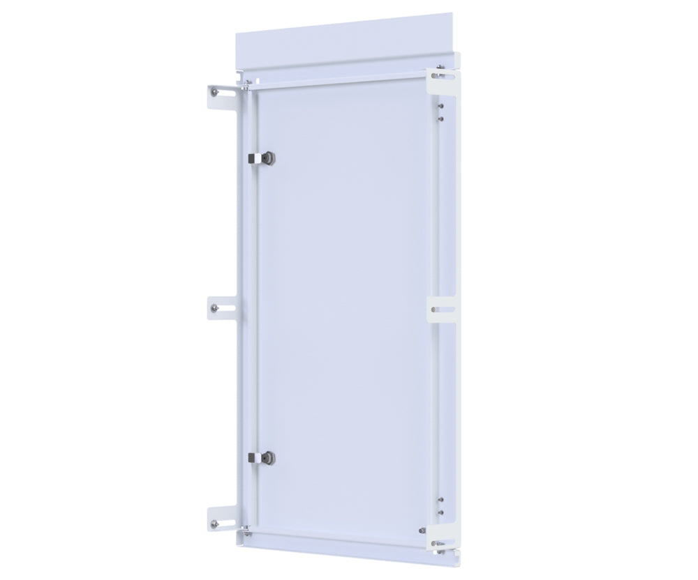 Mild Steel Escutcheon Kit Panel / Inner Door -IP3X, to fit 1000Hx600W Sloping Roof enclosure