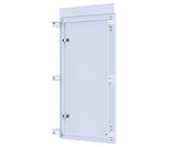 Mild Steel Escutcheon Kit Panel / Inner Door -IP3X, to fit 1000Hx600W Sloping Roof enclosure