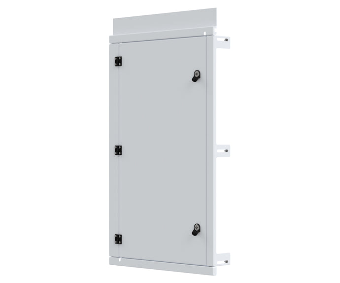 Mild Steel Escutcheon Kit Panel / Inner Door -IP3X, to fit 1000x600 Sloping Roof enclosure