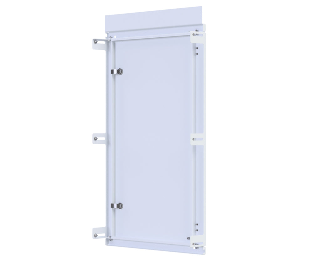 Mild Steel Escutcheon Kit Panel / Inner Door -IP3X, to fit 1200Hx600W Sloping Roof enclosure