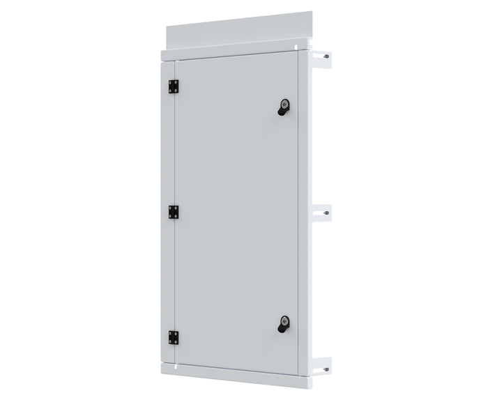 Mild Steel Escutcheon Kit Panel / Inner Door -IP3X, to fit 1200x600 Sloping Roof enclosure