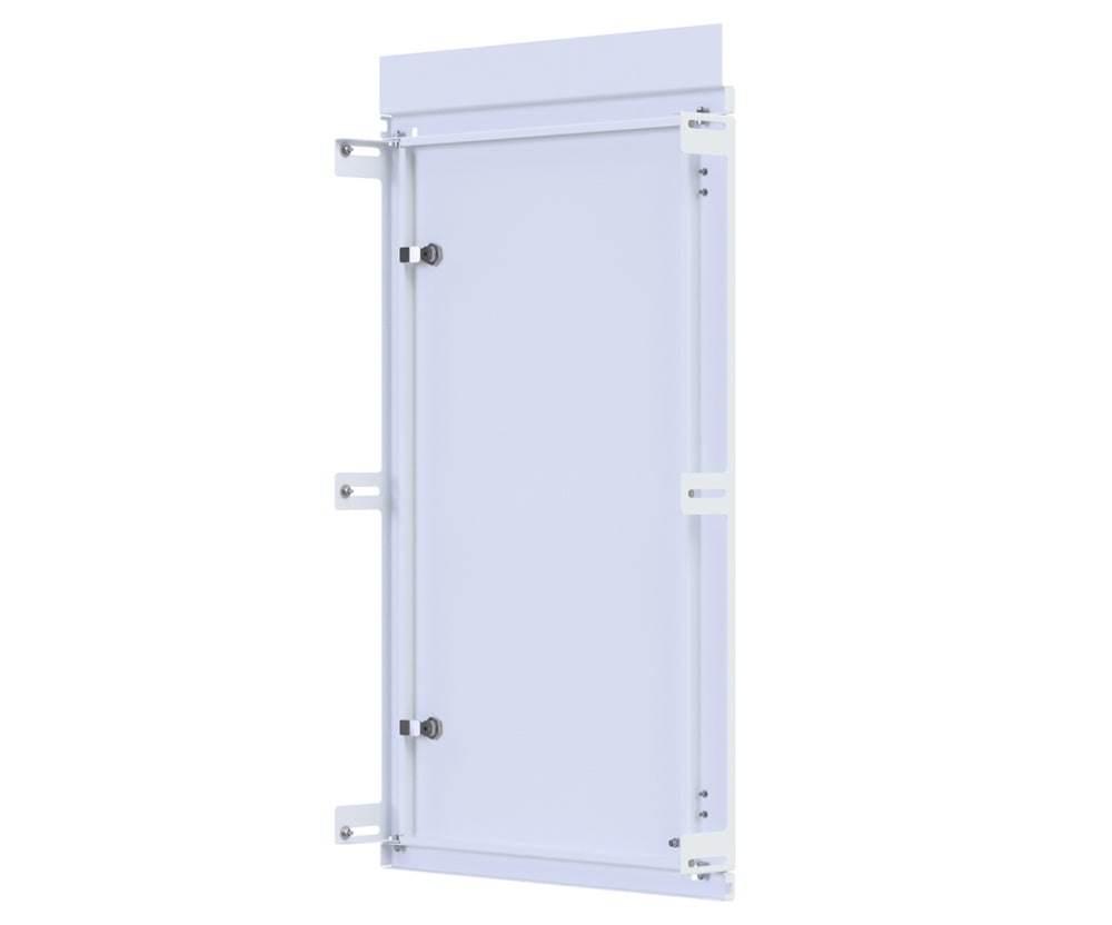 Mild Steel Escutcheon Kit Panel / Inner Door -IP3X, to fit 1200Hx800W Sloping Roof enclosure