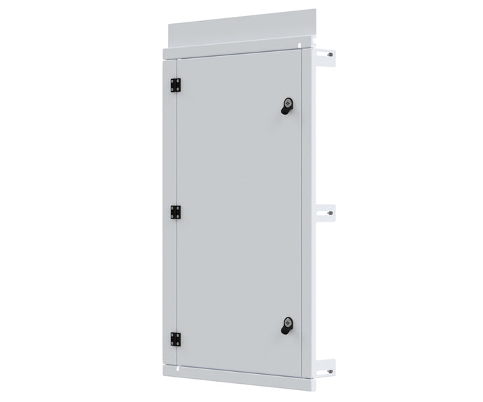 Mild Steel Escutcheon Kit Panel / Inner Door -IP3X, to fit 1200x800 Sloping Roof enclosure