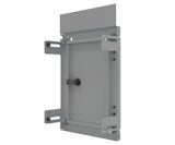 Mild Steel Escutcheon Kit Panel / Inner Door -IP3X, to fit 400Hx300W Sloping Roof enclosure