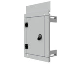 Mild Steel Escutcheon Kit Panel / Inner Door -IP3X, to fit 400Hx300W Sloping Roof enclosure