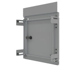 Mild Steel Escutcheon Kit Panel / Inner Door -IP3X, to fit 500Hx500W Sloping Roof enclosure