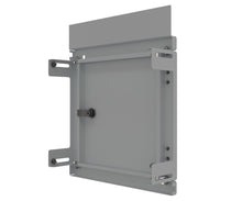 Load image into Gallery viewer, Mild Steel Escutcheon Kit Panel / Inner Door -IP3X, to fit 500x500 Sloping Roof enclosure

