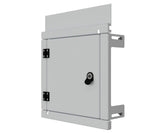 Mild Steel Escutcheon Kit Panel / Inner Door -IP3X, to fit 500Hx500W Sloping Roof enclosure