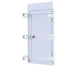 Mild Steel Escutcheon Kit Panel / Inner Door -IP3X, to fit 600Hx400W Sloping Roof enclosure