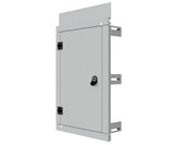 Mild Steel Escutcheon Kit Panel / Inner Door -IP3X, to fit 600Hx400W Sloping Roof enclosure