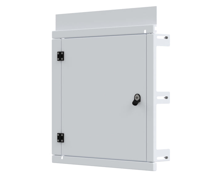 Mild Steel Escutcheon Kit Panel / Inner Door -IP3X, to fit 600x600 Sloping Roof enclosure