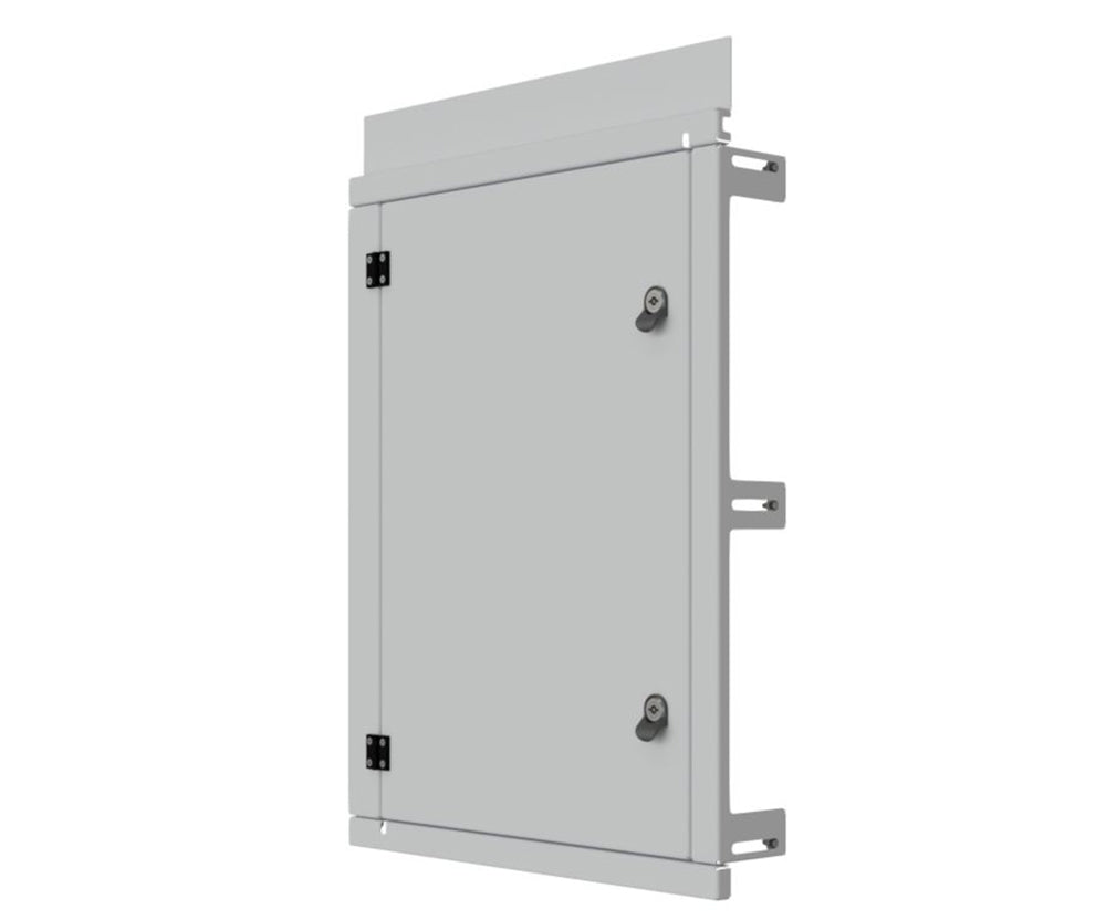 Mild Steel Escutcheon Kit Panel / Inner Door -IP3X, to fit 800Hx600W Sloping Roof enclosure