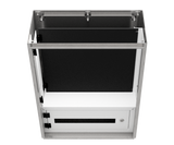 Mild Steel Powder Coated White IP3X Distribution Board Kit with Type X 700Hx500Wx300D