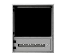 Load image into Gallery viewer, Mild Steel Powder Coated White IP3X Distribution Board Kit with Type X 700x500x300 - Discont
