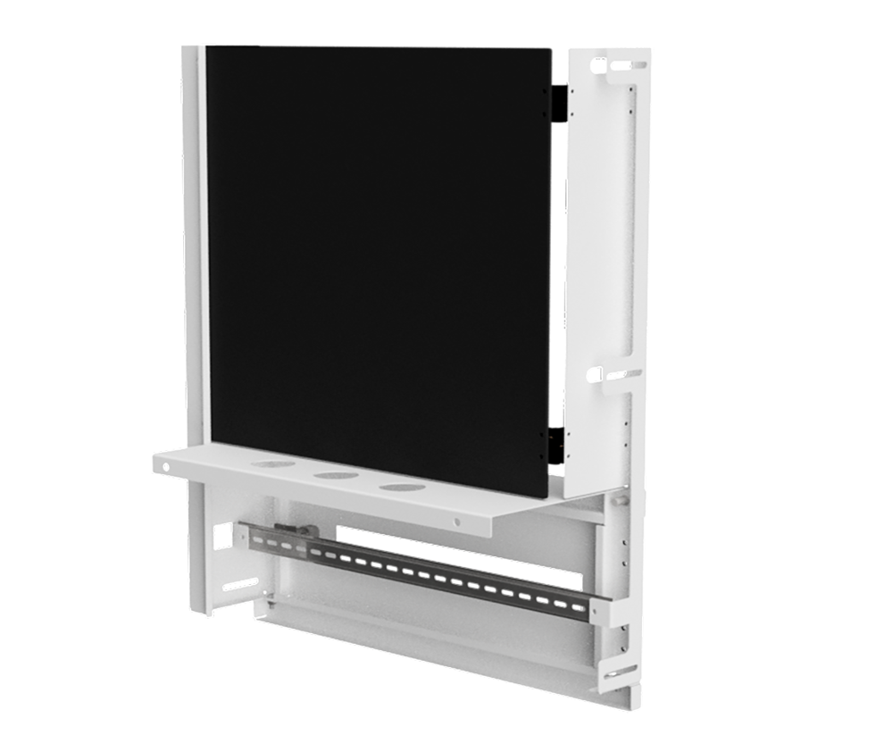 Mild Steel Powder Coated White IP3X Distribution Board Kit with Type X 800Hx600Wx300D