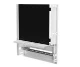 Mild Steel Powder Coated White IP3X Distribution Board Kit with Type X 800Hx600Wx300D