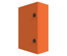 Load image into Gallery viewer, X15 Orange Powder Coated, Galvanised Mild Steel Enclosure 1200Hx800Wx300D - 1.5mm
