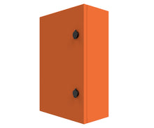 Load image into Gallery viewer, X15 Orange Powder Coated, Galvanised Mild Steel Enclosure 800Hx600Wx200D - 1.5mm -Discont (Stock)
