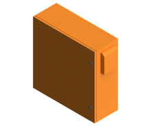 Load image into Gallery viewer, X15 Orange Zinc Anneal,  Vent Hood - 475Hx375Wx80D
