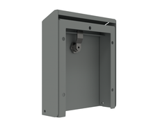 Load image into Gallery viewer, RAL7035  Mild Steel Vent Hood Hinged - 245Hx178Wx50D (Fit 148x148 on 200D Enclosure) - Discont Stock
