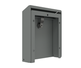 RAL7035 Mild Steel Vent Hood Hinged - 390Hx278Wx65D