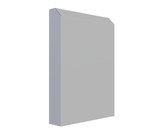 RAL7035 Zinc Anneal, Vent Hood - 475Hx375Wx80D