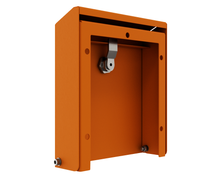 Load image into Gallery viewer, X15 Orange Mild Steel Vent Hood Hinged - 245Hx178Wx50D - Discont Stock
