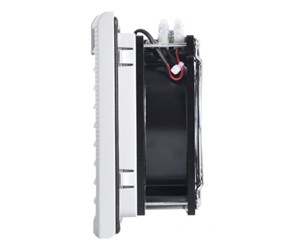 Filter with Fan (254Hx254W, with 224Hx224W cut-out), 24V DC with LED, 220m3/h, RAL7035, IP54